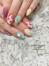 プライベート ネイルサロン マーマ(murmur)/フラワーネイル