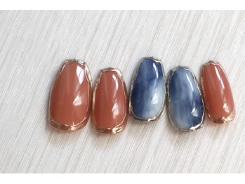 秋のニュアンスアート