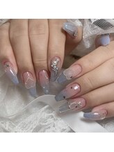 リンドネイル バイ モカ アンド ララ(Lind nail by moca and LaLa)/七夕ネイル