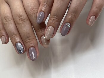 ワンカラーにマグネットプラス◆