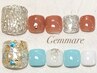 ソフトジェルオフ無料/ずっと同料金★フットキャンペーンネイル ¥7,900