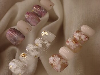 FlooR/フロア/自爪育成/90分art【12/1 OPEN（予定）】の写真/大人女性に合わせたデザイン多数！初めての方には《フロアおすすめ／指名OK◎90分アート》がおすすめ♪