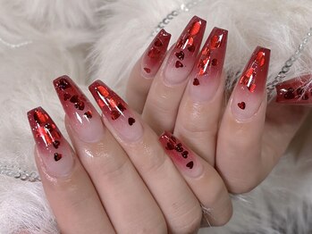 ダークハニー 原宿店(Dark Honey)/クリスマス/冬ネイル/ホログラム