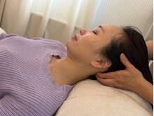 彩花/ドライヘッドスパは眼精疲労に◎