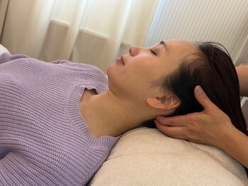 彩花/ドライヘッドスパは眼精疲労に◎