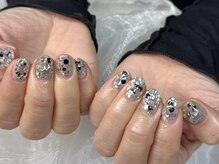 ヒラソルネイル(Girasol nail)/２色入ラメ