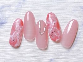大理石ネイル