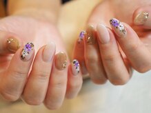 アミュレット(amulet)/手書きフラワーアート