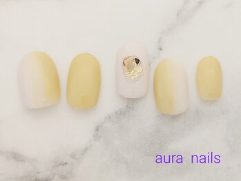 アウラネイルズ(aura nails)/☆ベーシックデザイン¥7800
