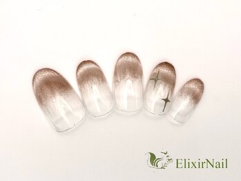 エリクサーネイル 神田(Elixir Nail)/シンプル / クーポン使用