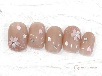 ネイルメゾン 池袋店(NAIL MAISON)/サクラスプリング¥6800