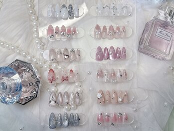 fannail【パラジェル/フィルイン/長さだし/ワンカラー/定額/ワンホン/名古屋/上前津】/定額デザインサンプル(2)