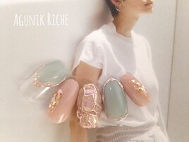 【モザイクネイル】