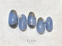 エラン メグロ(ELAN Meguro)/くすみブルー×ミラー