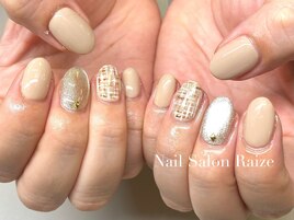 ツイードネイル【¥8800】