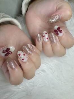 バルミー(balmy)/リボンにハート