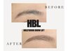 新規 【HBL】ハリウッドブロウリフト(眉毛wax+メイク込) ¥5400