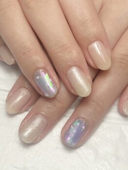 ジェミーネイル(JeMY nail)の写真/夏到来！オーナーオススメの人気デザイン多数◎うるちゅる/常夏ネイルもお任せ