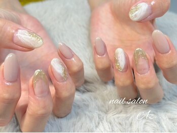 アーズ(Az...)の写真/初めてのネイルは不安…という方にも◎経験豊富なネイリストが、一人一人に合わせたデザインをご提案♪