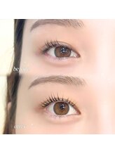 ケイトステージラッシュ 広島八丁堀店/まつ毛パーマ×眉毛WAX×間引き