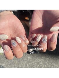 冬♪ニットネイル☆