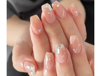 ファンシー 新宿店(Fancy)/冬ネイル/ツイード/ワンホン