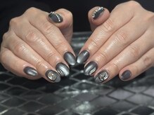 シックス バイ ダウ(6 by dow)/マットブラックネイル