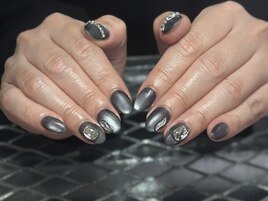 マットブラックネイル