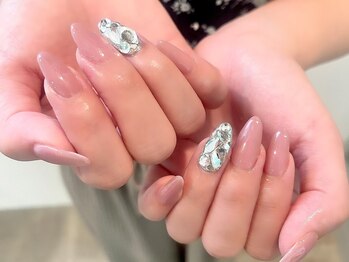 ビューティービースト フォー ネイルアンドアイラッシュ 熊本店(beauty:beast)/ゴージャスストーン埋め尽くし