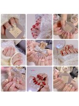 ピンクハルナネイル(pink haruna nail)/キラキラネイル