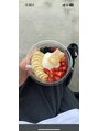 エクシアホワイトニング 北千住店 美味しすぎたアサイーボウル♪