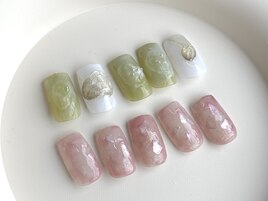 淡色ニュアンスデザイン