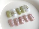 淡色ニュアンスデザイン