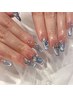 【hand】10本アートパーツコース（持ち込みデザイン◎）￥9500