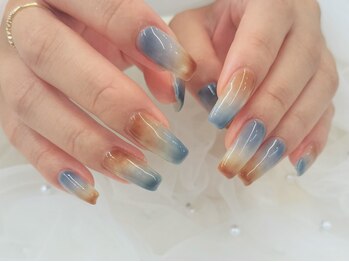 秋ネイル/うるぷる/もやもや