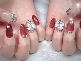 ツイードリボン7500円