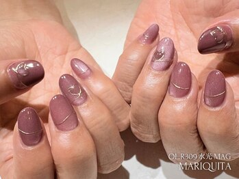 ハートネイル/春ネイル