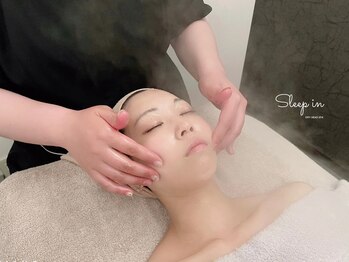 スリープイン 東武宇都宮店(Sleep in)の写真/【ドライヘッドスパ専門店★sleep in】頑張る毎日に癒しのフェイシャル＊むくみ/リフトアップ/疲労回復へ◎
