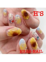 ベベ 伊丹店(BeBe)/ひまわりネイル