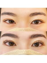 リュクス(Luxe+TKM HANATEN)/ハリウッドブロウ&まつ毛パーマ