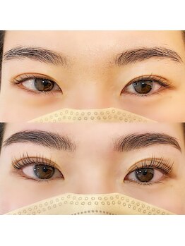 リュクス(Luxe+TKM HANATEN)/ハリウッドブロウ&まつ毛パーマ