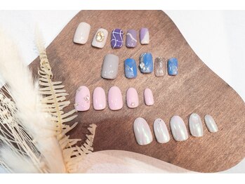 カシュカシュネイル(Cache Cache nail)/trend、simpleニュアンス