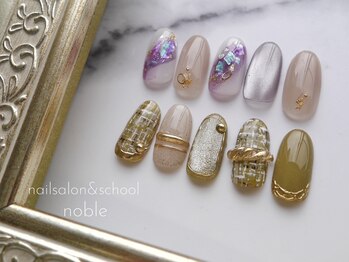 ネイルサロンアンドスクール ノーブル(noble)/チップサンプル