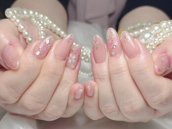 モナートドゥ(Monartdeux)/春のさくらネイル