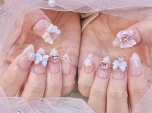 キレイエ ネイルズ(KIREIE NAILS)/ドット ガーリー リボン ハート