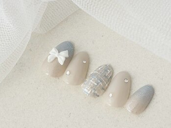 リベレ(LIBELLE)/リボン×ツイード/冬/韓国っぽ