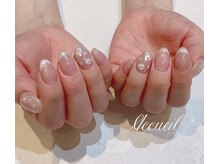 アクイユ 銀座店(ACCUEIL)/ホロ花ネイル