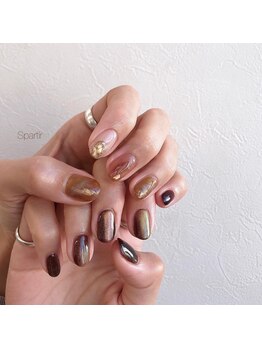 エスパルティール(Spartir)/ニュアンス×マグネットネイル
