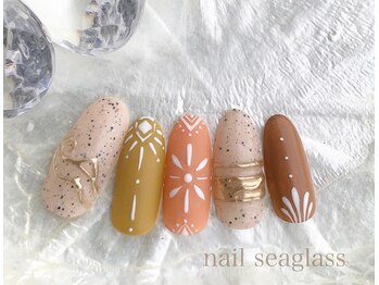 エスニックサマーネイル