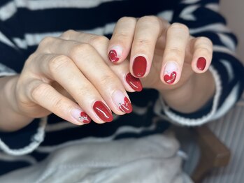 ネイルアンドリラクゼーション アン(nail&relaxation An)/バレンタインネイル★